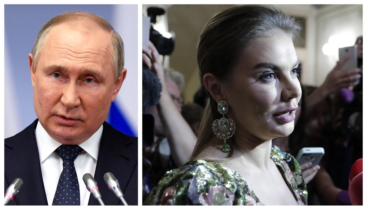 Alina Kabajeva har pekats ut som Vladimir Putins flickvän. 
